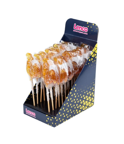 Карамель леденцовая Lenco "Петушок" 25гр, (1 шт)